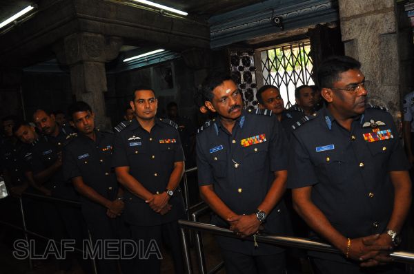 The Annual SLAF Hindu Religious Ceremony 2012