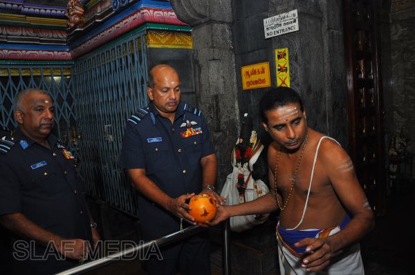 The Annual SLAF Hindu Religious Ceremony 2012