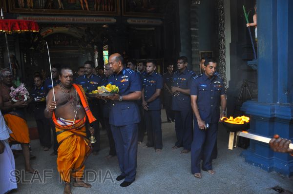 The Annual SLAF Hindu Religious Ceremony 2012