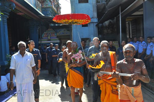 The Annual SLAF Hindu Religious Ceremony 2012