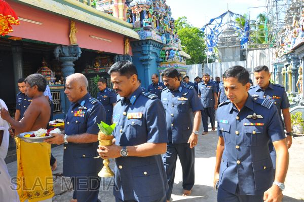 The Annual SLAF Hindu Religious Ceremony 2012