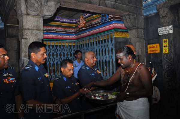 The Annual SLAF Hindu Religious Ceremony 2012