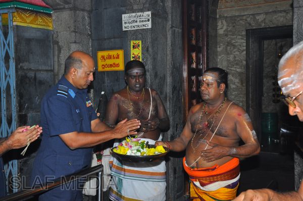 The Annual SLAF Hindu Religious Ceremony 2012