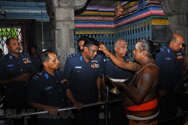 The Annual SLAF Hindu Religious Ceremony 2012