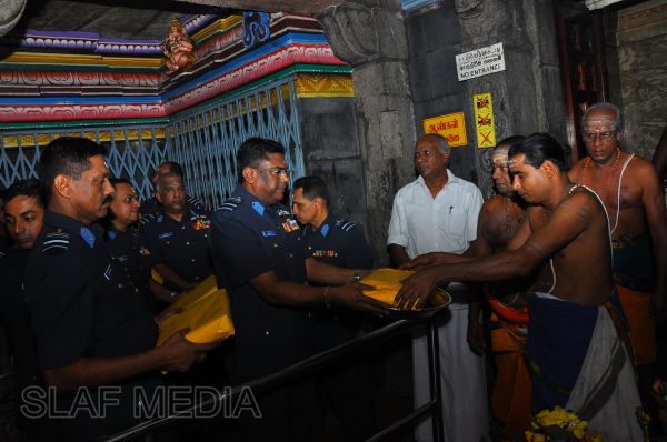 The Annual SLAF Hindu Religious Ceremony 2012