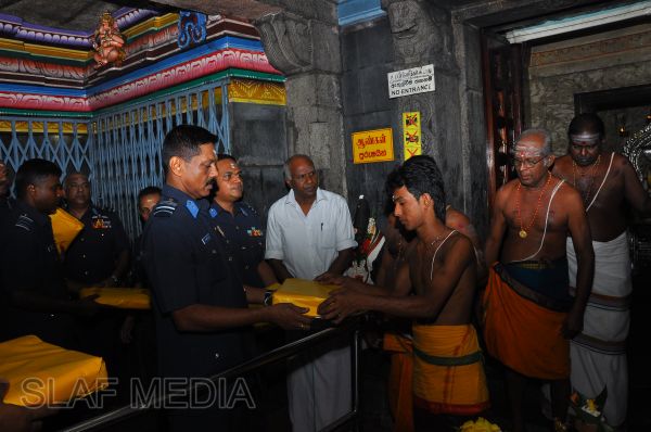 The Annual SLAF Hindu Religious Ceremony 2012