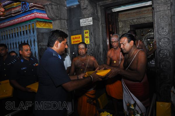 The Annual SLAF Hindu Religious Ceremony 2012