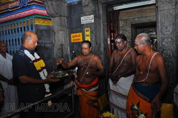The Annual SLAF Hindu Religious Ceremony 2012