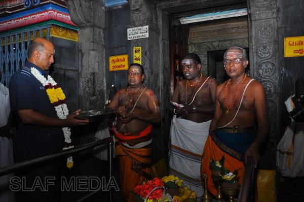 The Annual SLAF Hindu Religious Ceremony 2012