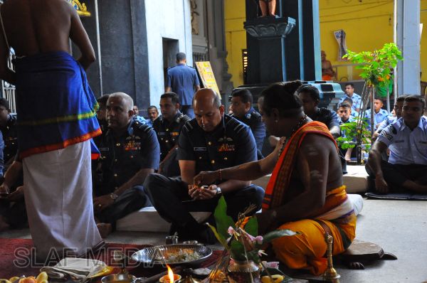 The Annual SLAF Hindu Religious Ceremony 2012