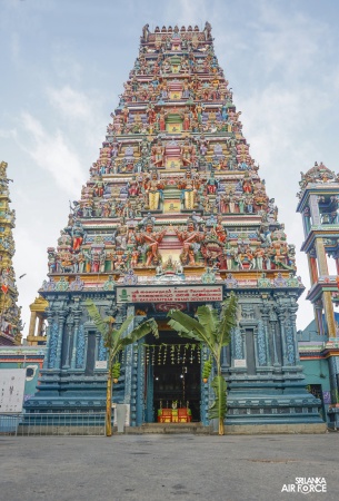 ANNUAL SLAF HINDU RELIGIOUS OBSERVANCE HELD AT CAPTAINS GARDEN KOVIL