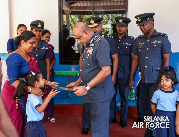 ANNUAL COMMANDER’S INSPECTION AT SLAF BASE HINGURAKGODA