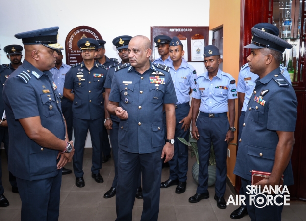 ANNUAL COMMANDER’S INSPECTION AT SLAF BASE HINGURAKGODA