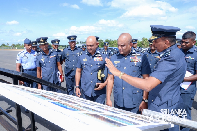ANNUAL COMMANDER’S INSPECTION AT SLAF BASE HINGURAKGODA