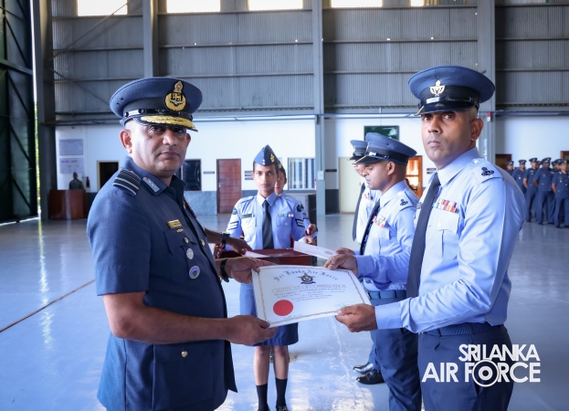ANNUAL COMMANDER’S INSPECTION AT SLAF BASE HINGURAKGODA
