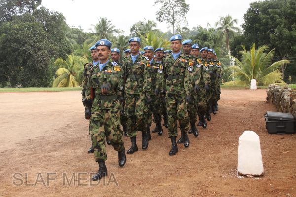 SLAF troops for
Haiti