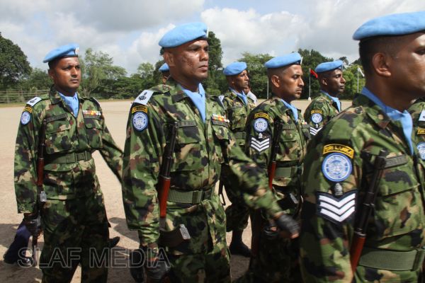 SLAF troops for Haiti