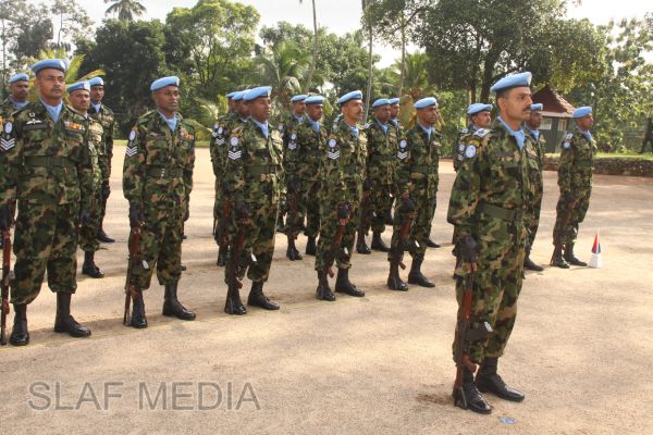 SLAF troops for Haiti