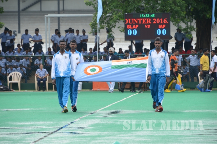 Second Encounter with Visiting Indian Air Force (IAF) Hockey Team