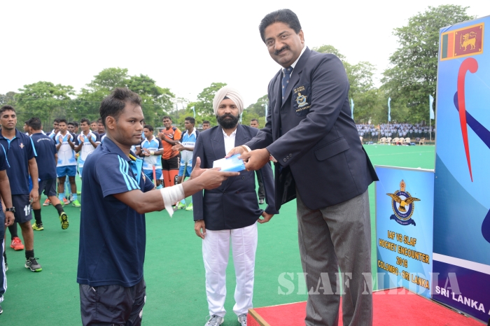 Second Encounter with Visiting Indian Air Force (IAF) Hockey Team