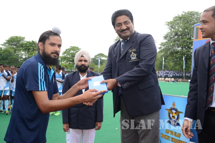 Second Encounter with Visiting Indian Air Force (IAF) Hockey Team