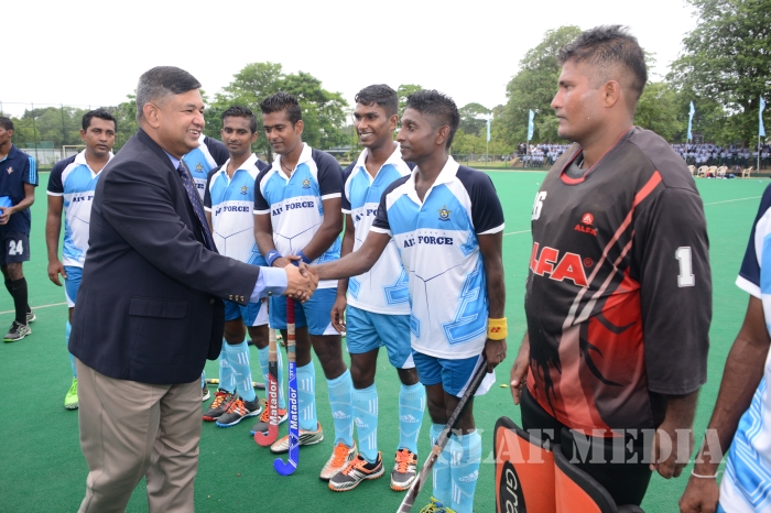 Second Encounter with Visiting Indian Air Force (IAF) Hockey Team