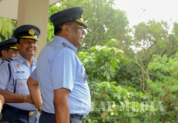 Commander Declares Open New Holiday Home and Abans Showroom at SLAF Base Anuradhapura.