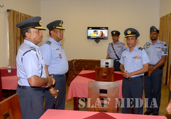 Commander Declares Open New Holiday Home and Abans Showroom at SLAF Base Anuradhapura.