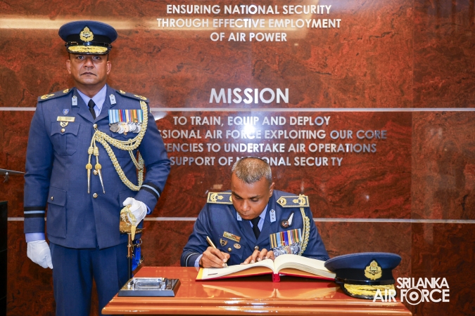 AIR VICE MARSHAL ASITHA HETTIARACHCHI BIDS ADIEU TO THE SRI LANKA AIR FORCE