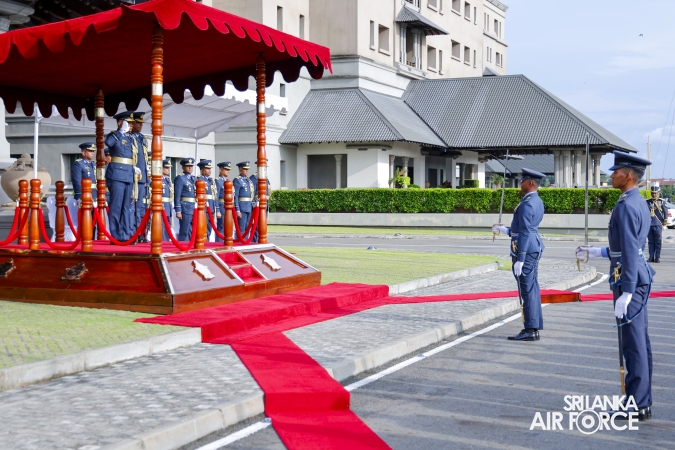 AIR VICE MARSHAL ASITHA HETTIARACHCHI BIDS ADIEU TO THE SRI LANKA AIR FORCE