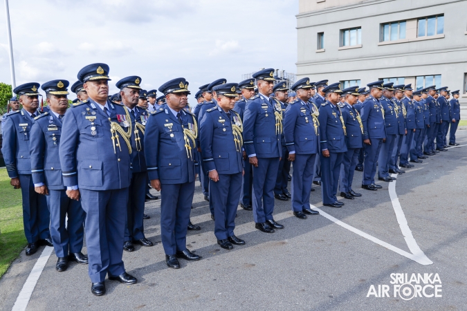 AIR VICE MARSHAL ASITHA HETTIARACHCHI BIDS ADIEU TO THE SRI LANKA AIR FORCE