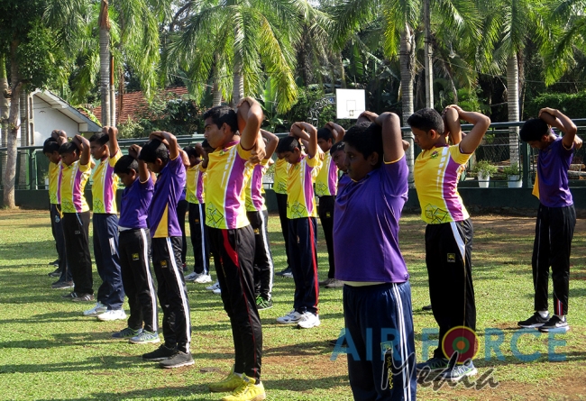 SLAF Station Katukurunda conducts Leadership Training at Holy Cross College, Payagala