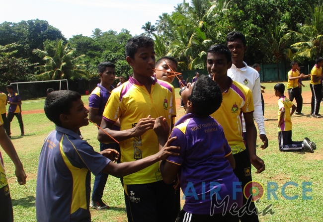 SLAF Station Katukurunda conducts Leadership Training at Holy Cross College, Payagala