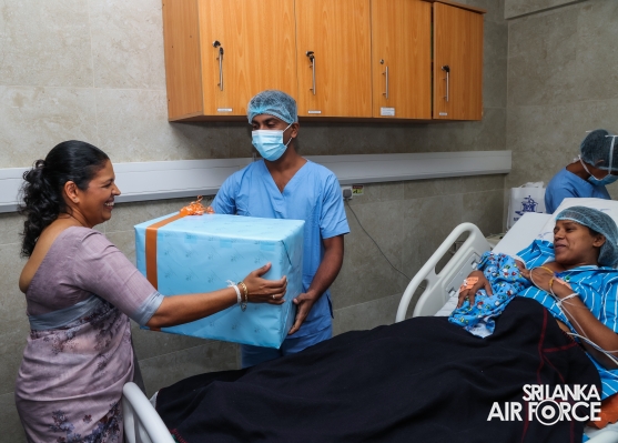 SLAF HOSPITAL
COLOMBO ACHIEVES MILESTONE WITH FIRST CAESAREAN SECTION