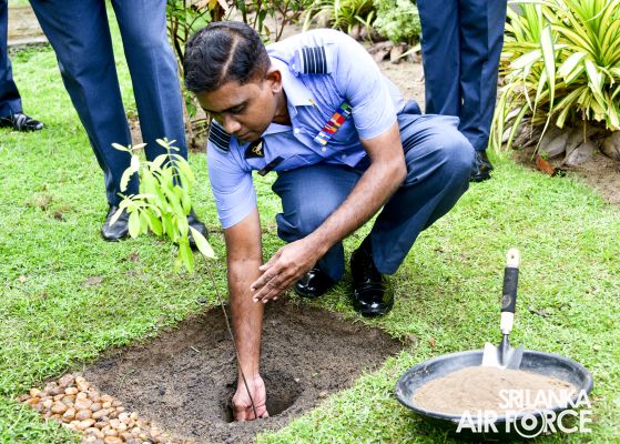 The
Change of Command at Hospital SLAF Base Katunayake