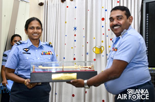 The
Change of Command at Hospital SLAF Base Katunayake