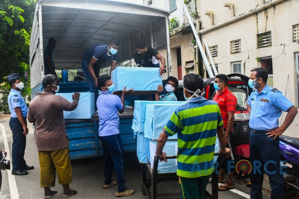 Seva Vanitha Unit Of Katunayake Donated Fresh And Dry Rations For Cancer Patients At Apeksha Hospital Maharagama