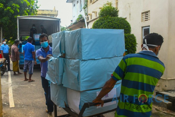 Seva Vanitha Unit Of Katunayake Donated Fresh And Dry Rations For Cancer Patients At Apeksha Hospital Maharagama