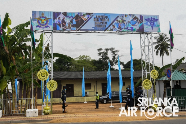 FOUNDATION STONE LAYS FOR THE CONSTRUCTION OF FULLY - FLEDGED SLAF HOSPITAL COMPLEX AT NARAHENPITA