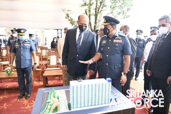 FOUNDATION STONE LAYS FOR THE CONSTRUCTION OF FULLY - FLEDGED SLAF HOSPITAL COMPLEX AT NARAHENPITA