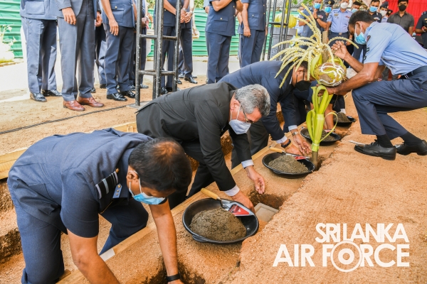 FOUNDATION STONE LAYS FOR THE CONSTRUCTION OF FULLY - FLEDGED SLAF HOSPITAL COMPLEX AT NARAHENPITA