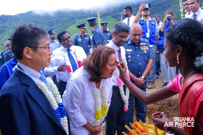 62 Transitional Shelters Opened for Cyclone Dithwa-Affected Families at Rangala Waththa