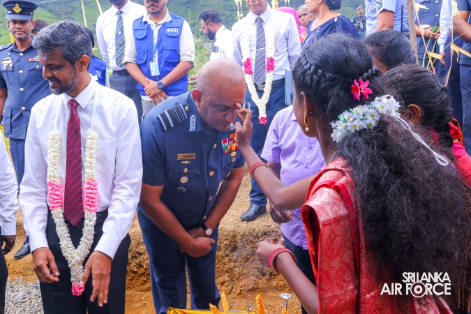 62 Transitional Shelters Opened for Cyclone Dithwa-Affected Families at Rangala Waththa