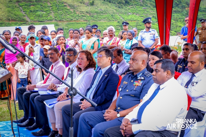 62 Transitional Shelters Opened for Cyclone Dithwa-Affected Families at Rangala Waththa
