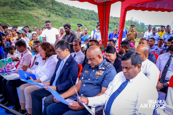 62 Transitional Shelters Opened for Cyclone Dithwa-Affected Families at Rangala Waththa