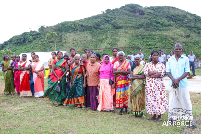 62 Transitional Shelters Opened for Cyclone Dithwa-Affected Families at Rangala Waththa