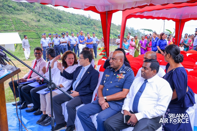 62 Transitional Shelters Opened for Cyclone Dithwa-Affected Families at Rangala Waththa