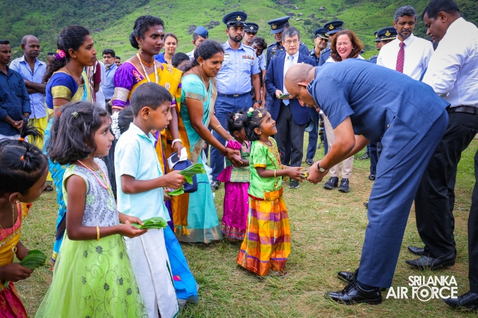 62 Transitional Shelters Opened for Cyclone Dithwa-Affected Families at Rangala Waththa
