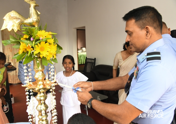 SLAF SEVA VANITHA UNIT CONDUCTS A HOUSE WARMING CEREMONY