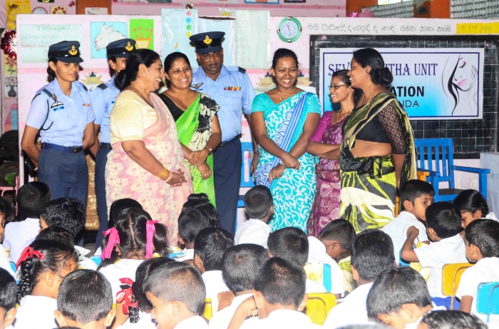 9th ‘Guwan Lak Sevana’ House Handed over and Assistance to Underprivileged School At Katukurunda